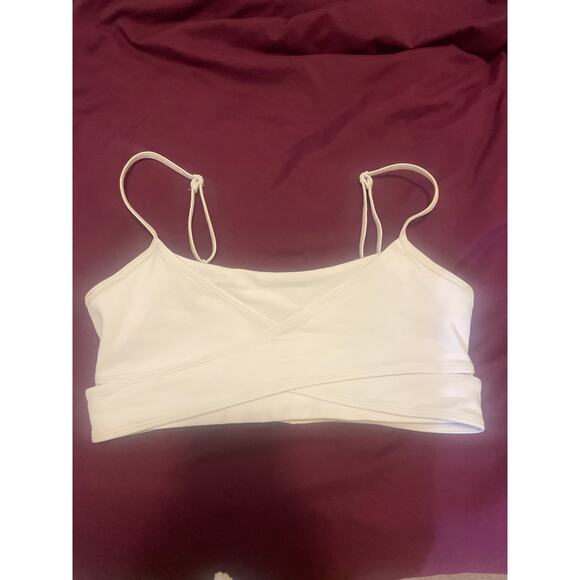 ALO Enzo Airbrush Bra Size Small S White - Picture 4 of 6